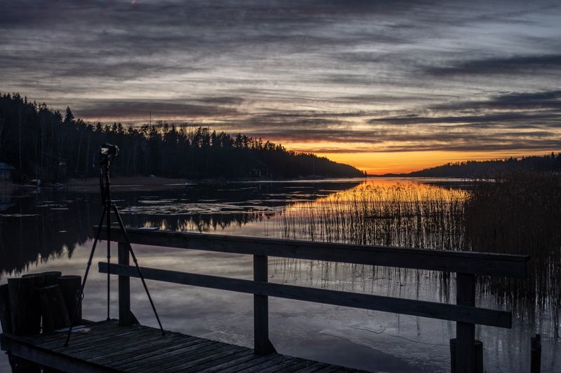 Kuusistonsalmen auringonlasku
