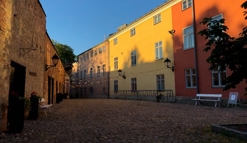 Rakennuksia Vanhan Suurtorin ympäristössä.