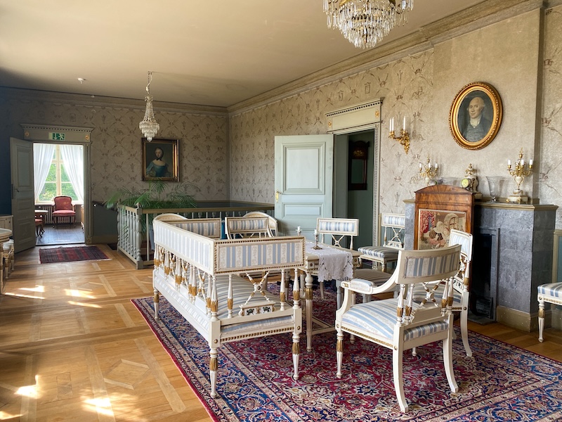 Brinkhallin kartanon sisätila